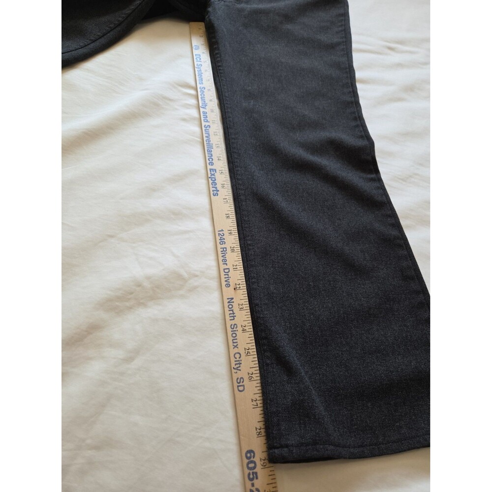 Vtg Wrangler Wrancher Dress Jeans Pants 34x29 Gray 82HK Poly - Boot Zipper - USA - Picture 10 of 11